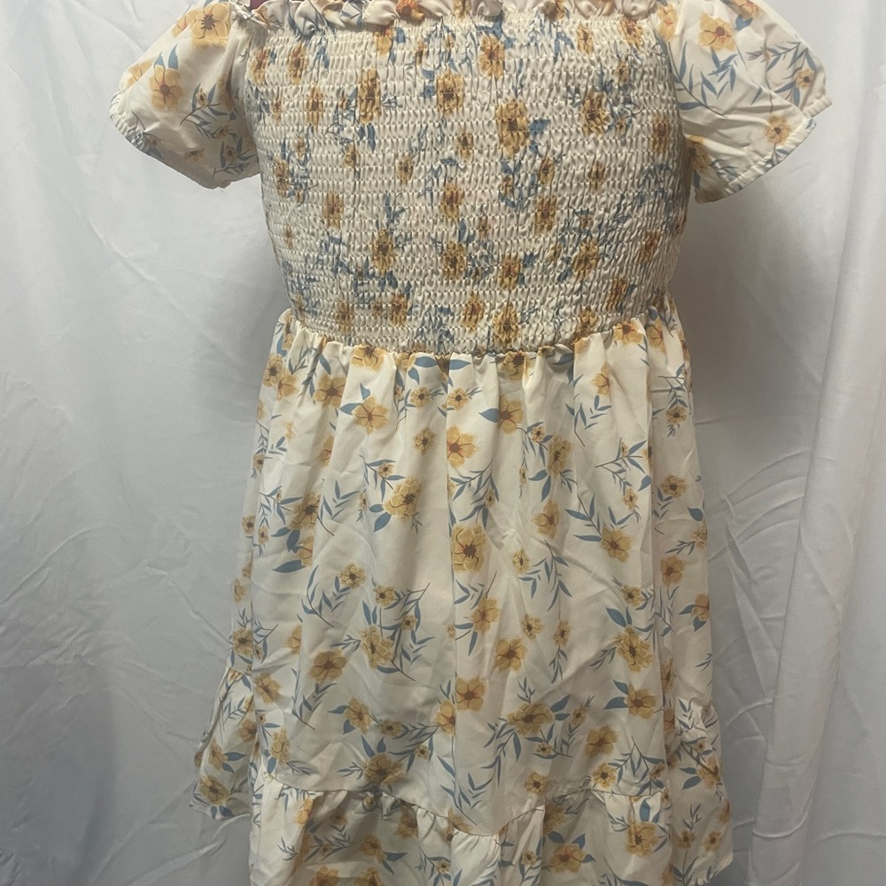 Floral Off-Shoulder Dress - Picture 3 of 3